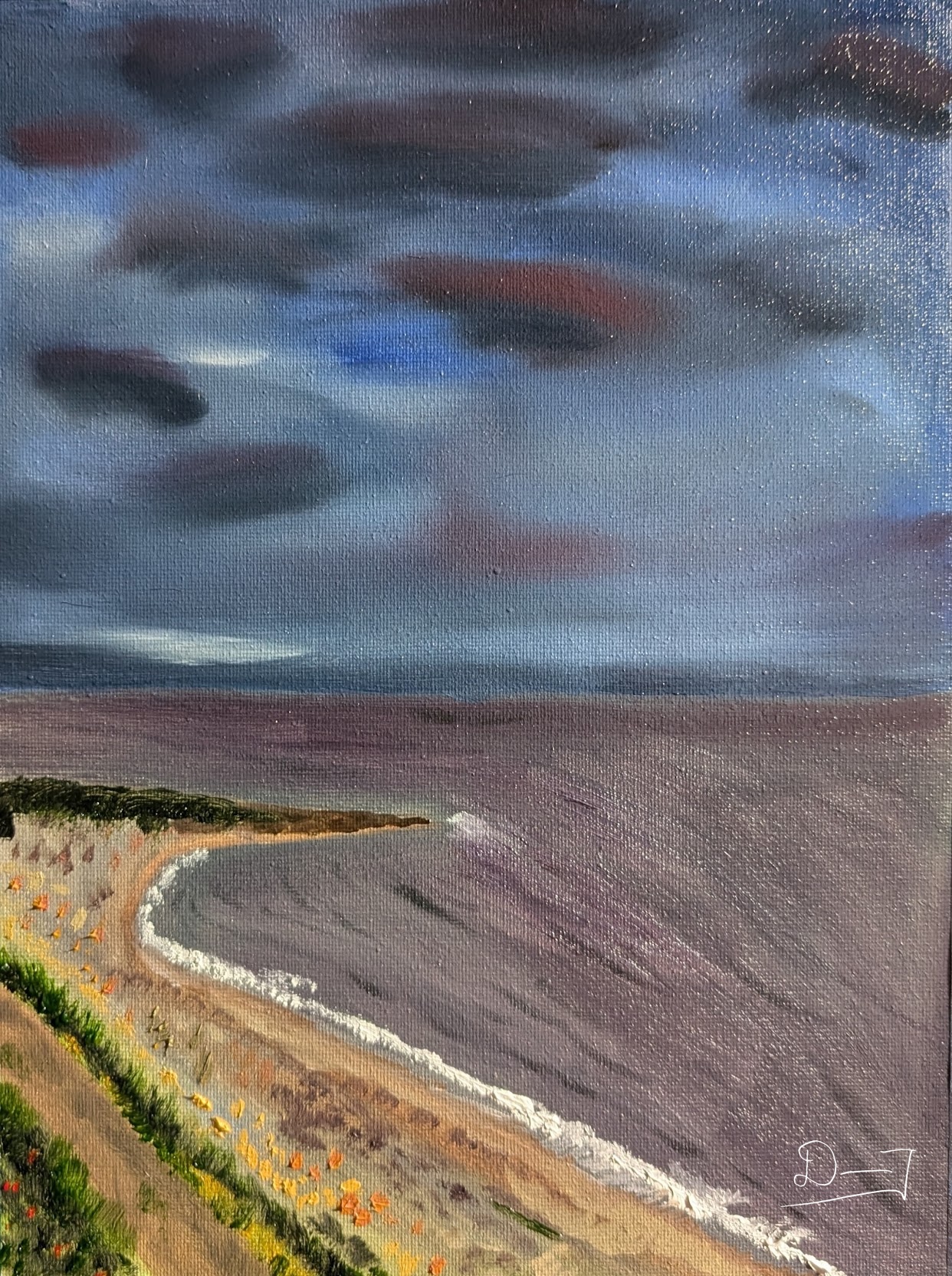 Overcast Beach
